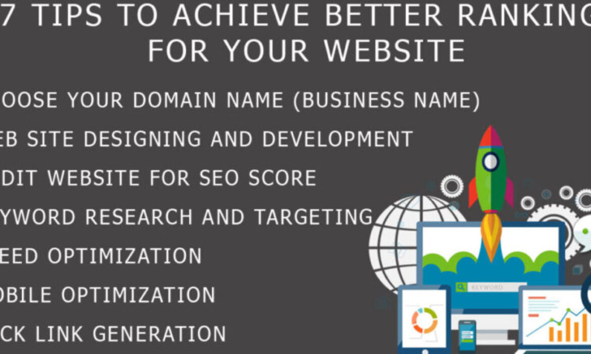 7 Tips to Achieve Better Ranking For Your Website | Search Engine Optimization