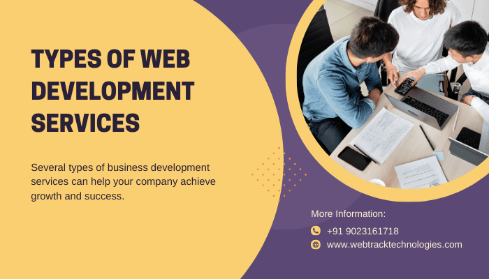 Types of Web development Services