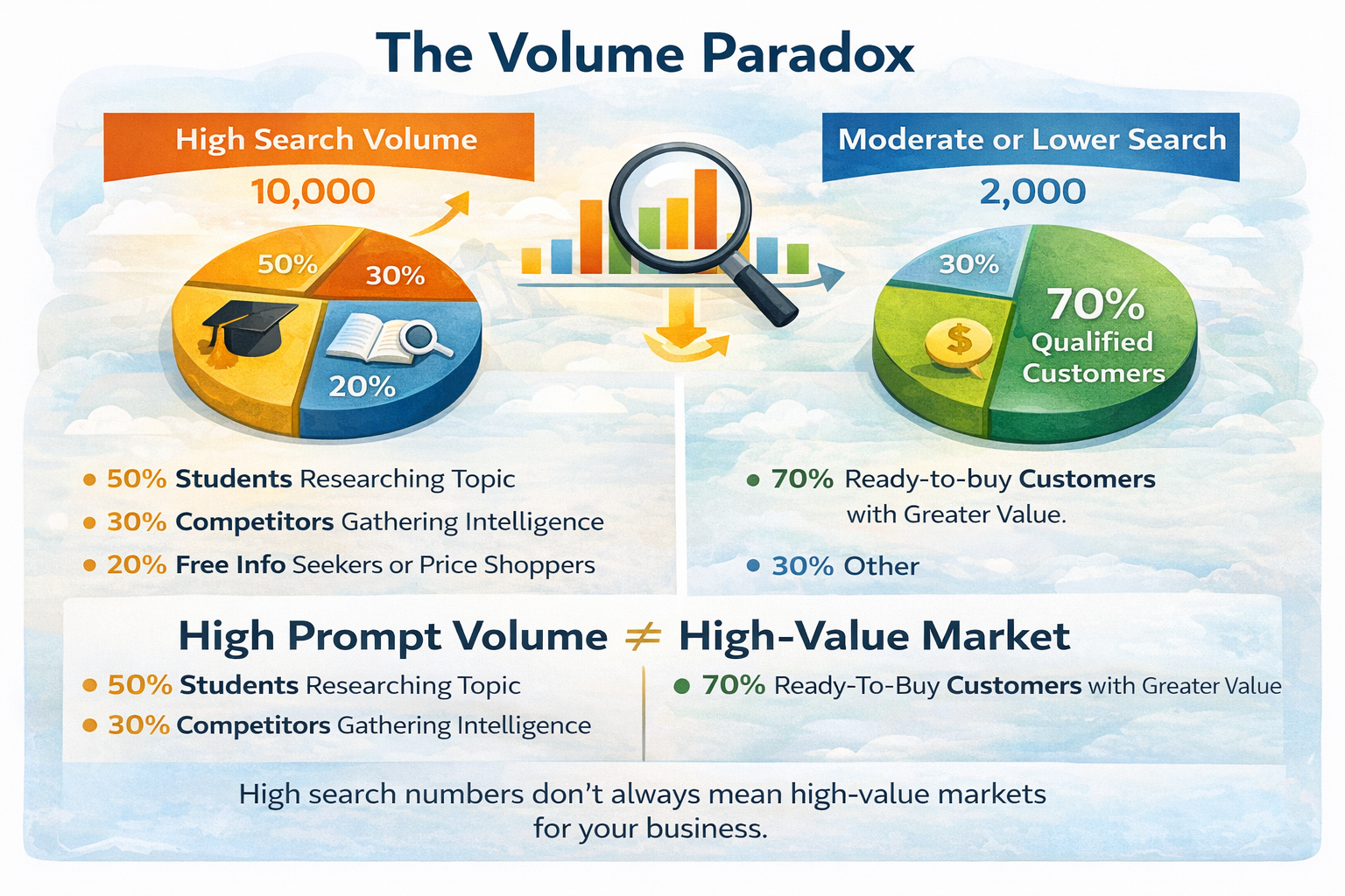 the volume paradox