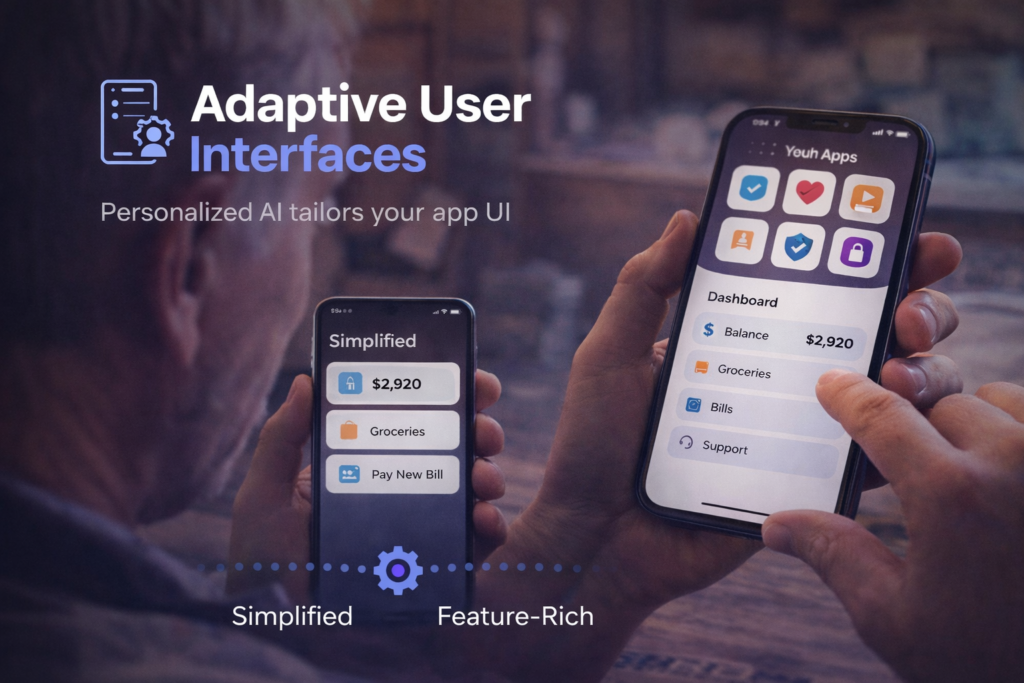 adaptive user interface